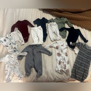 Lot of Premie baby clothes